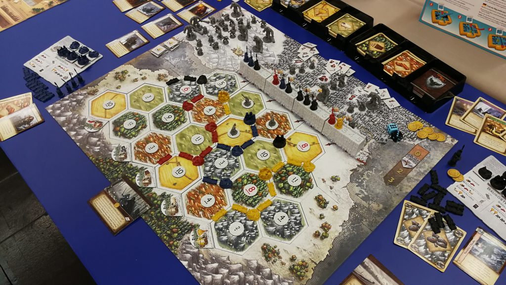 a game of thrones catan board game