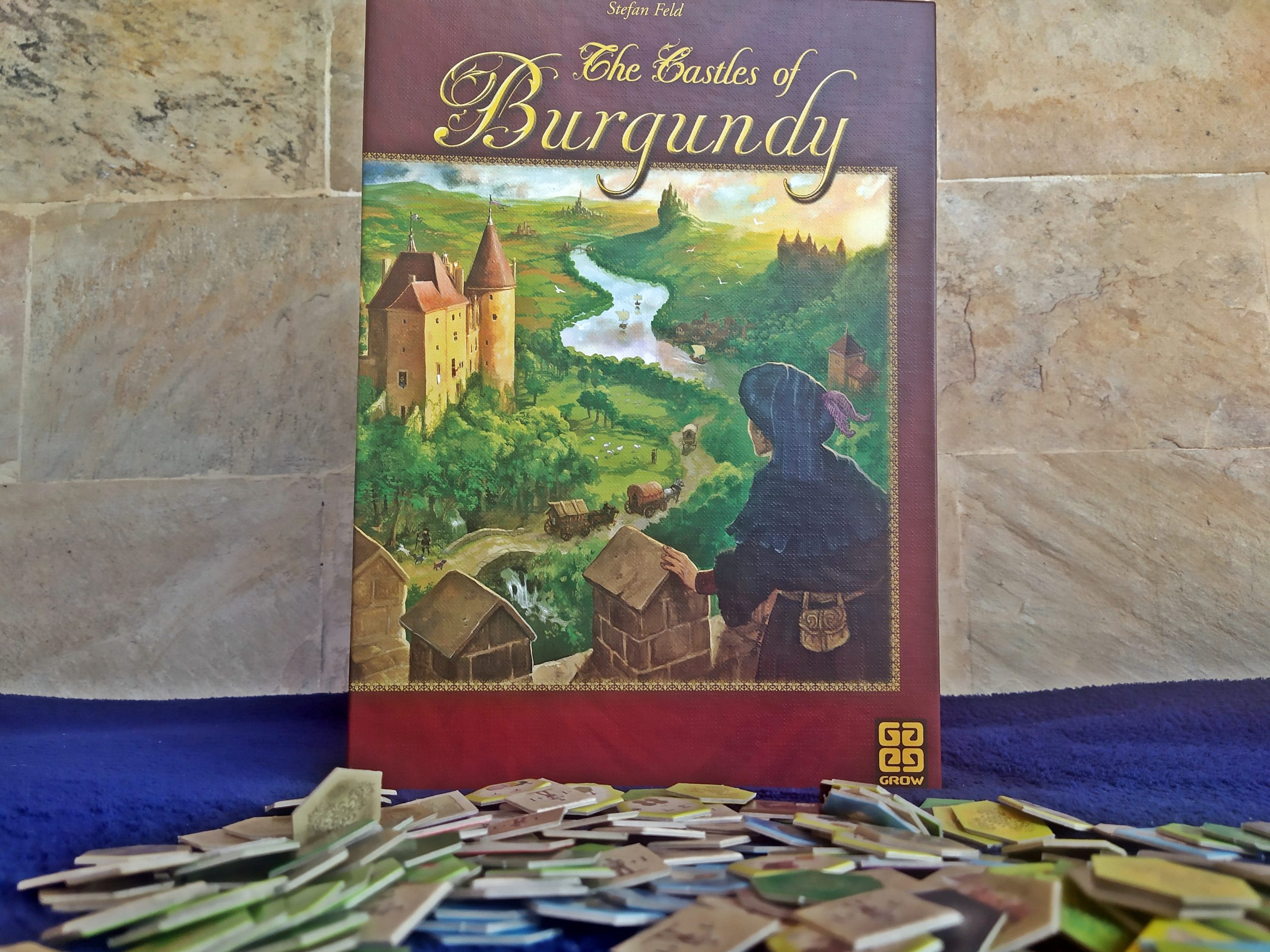 Regras - Como se Joga? - Com se faz o Setup? - Em Português - The Castles  of Burgundy - Board Game 